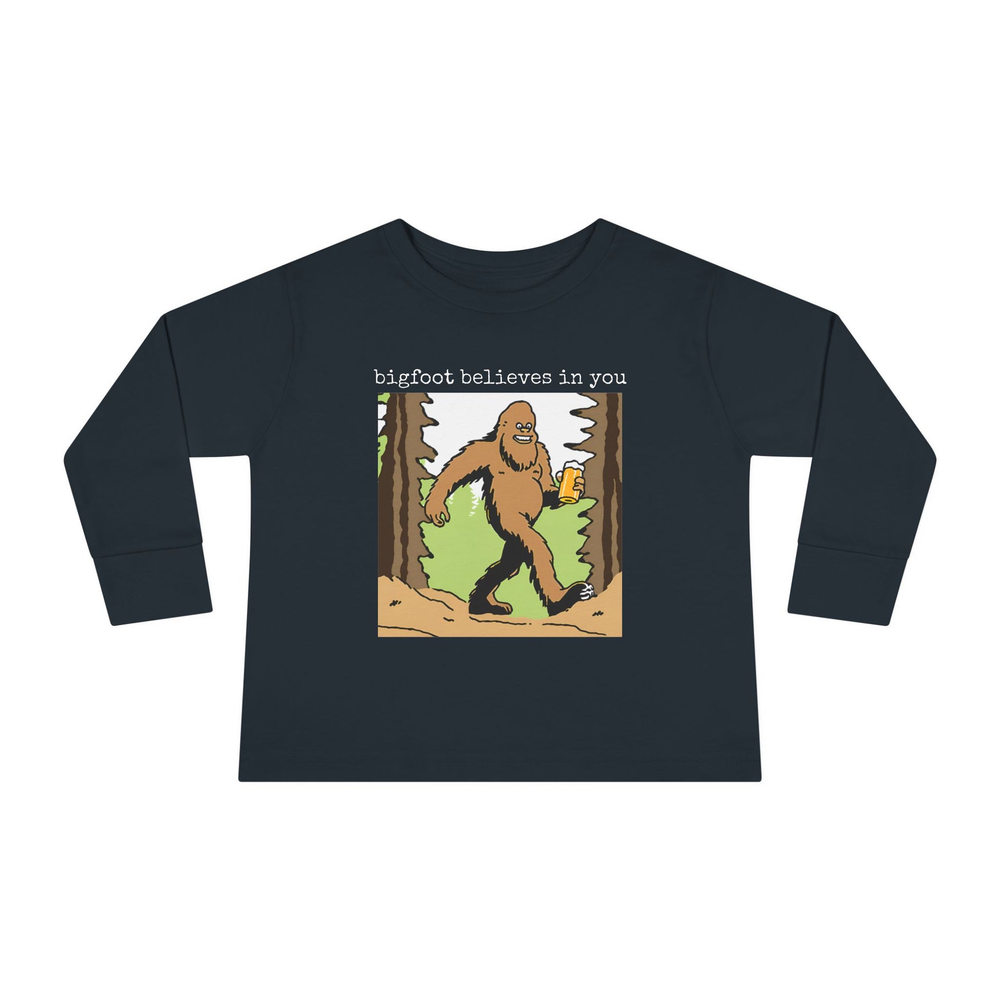 Toddler Tee - Bigfoot Believes in You - Graleske