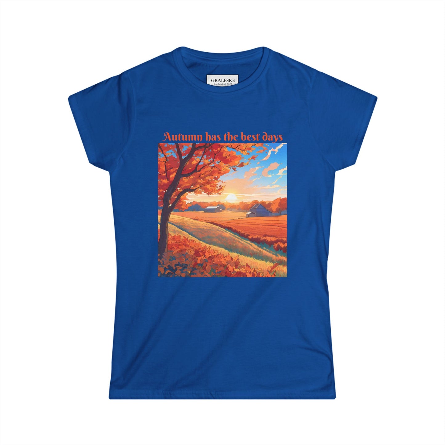 Autumn has the best days - 2024 #3 - Women's Softstyle Tee - Graleske