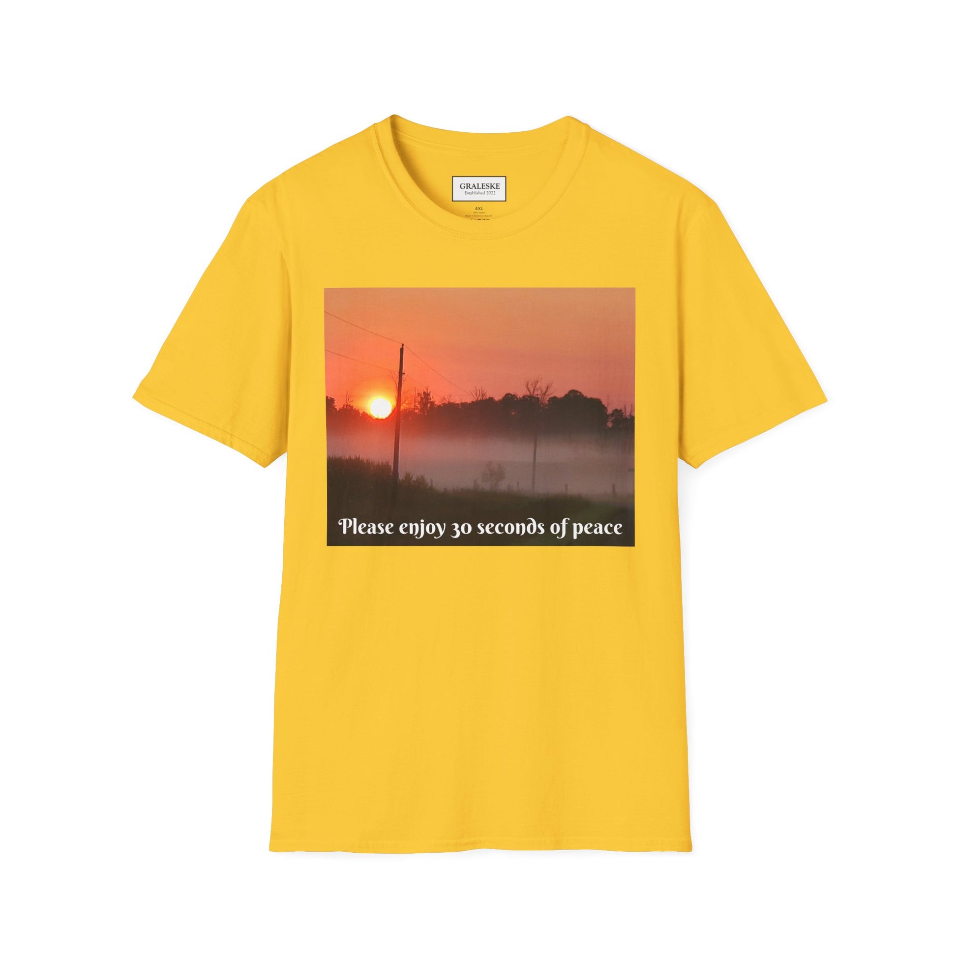 Photography Collection Unisex T-Shirt - 30 Seconds of Peace #3 - Graleske