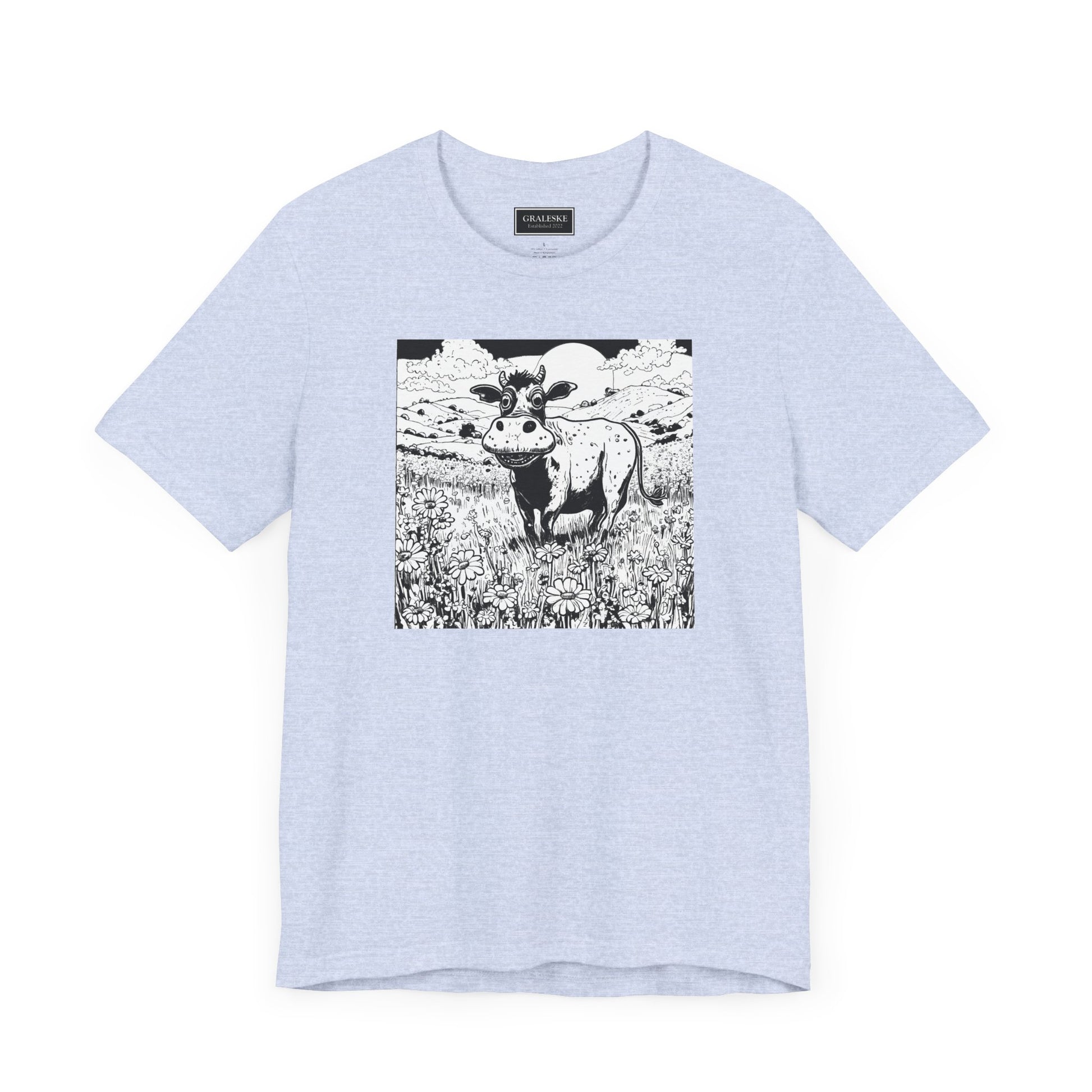 Trippy Cow Tee Shirt - Graleske