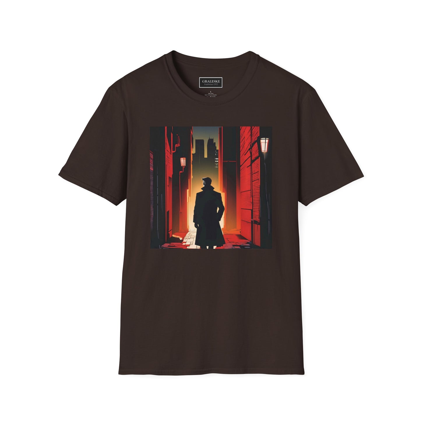 Trench coat man Unisex T-Shirt - Graleske