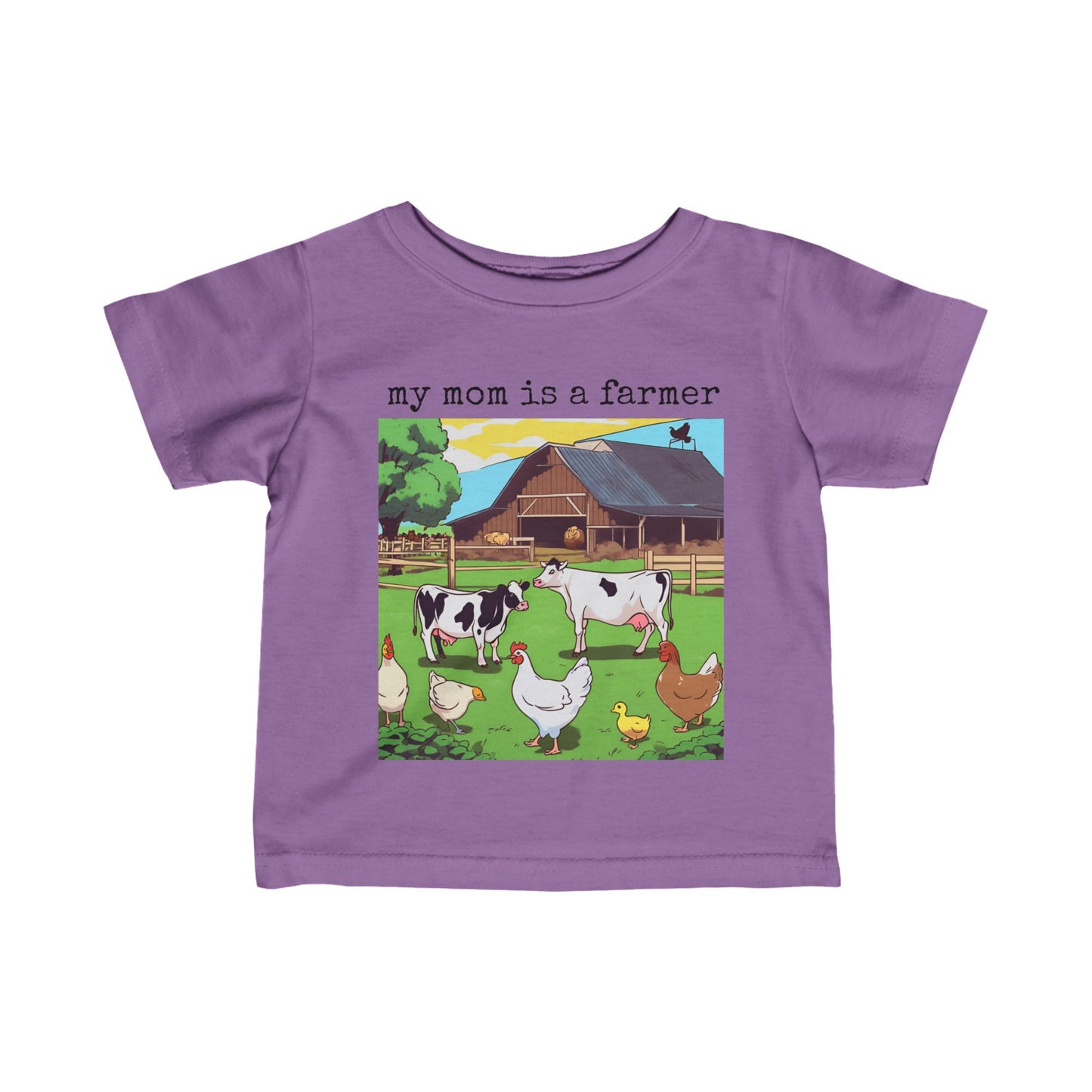 Toddler Farmer T-Shirt - my mom is a farmer - 2024 #2 - Graleske