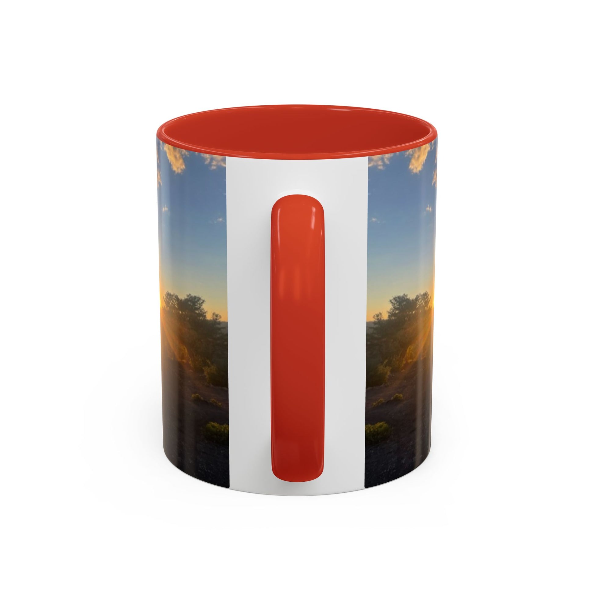 Mug - Beautiful Sunset Picture of Mount Zion Coffee Mug (11, 15oz) - Graleske