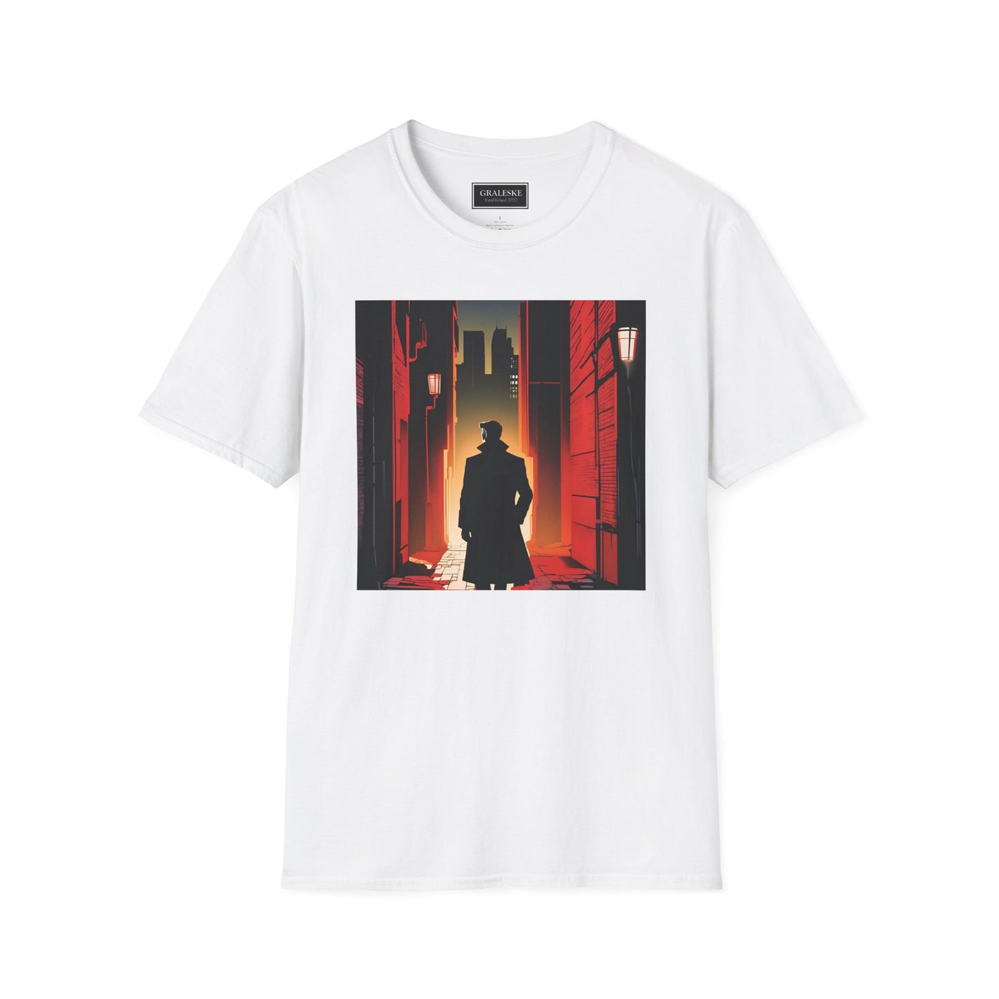 Trench coat man Unisex T-Shirt - Graleske