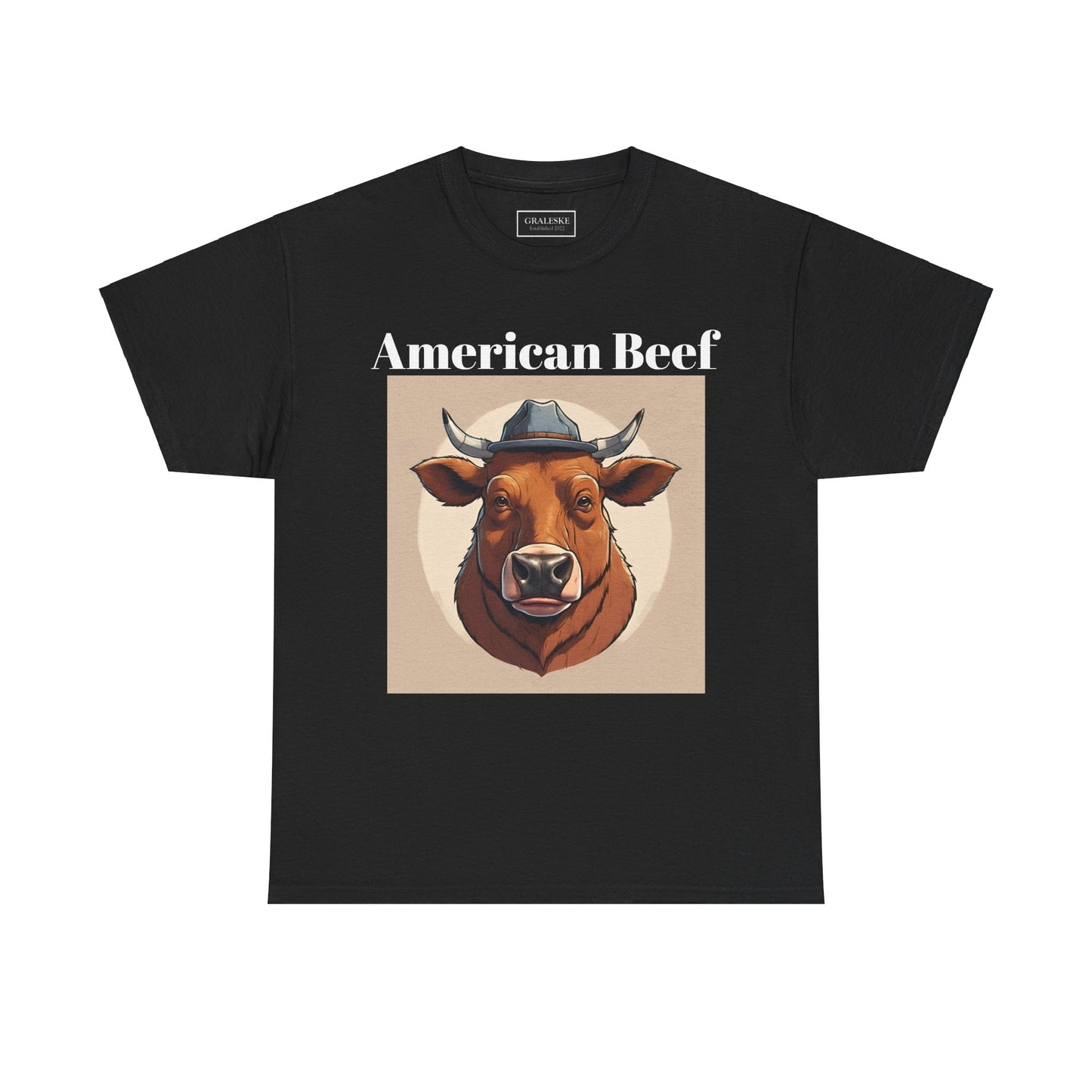 Unisex Tee - American Beef Funny T-Shirt - Graleske