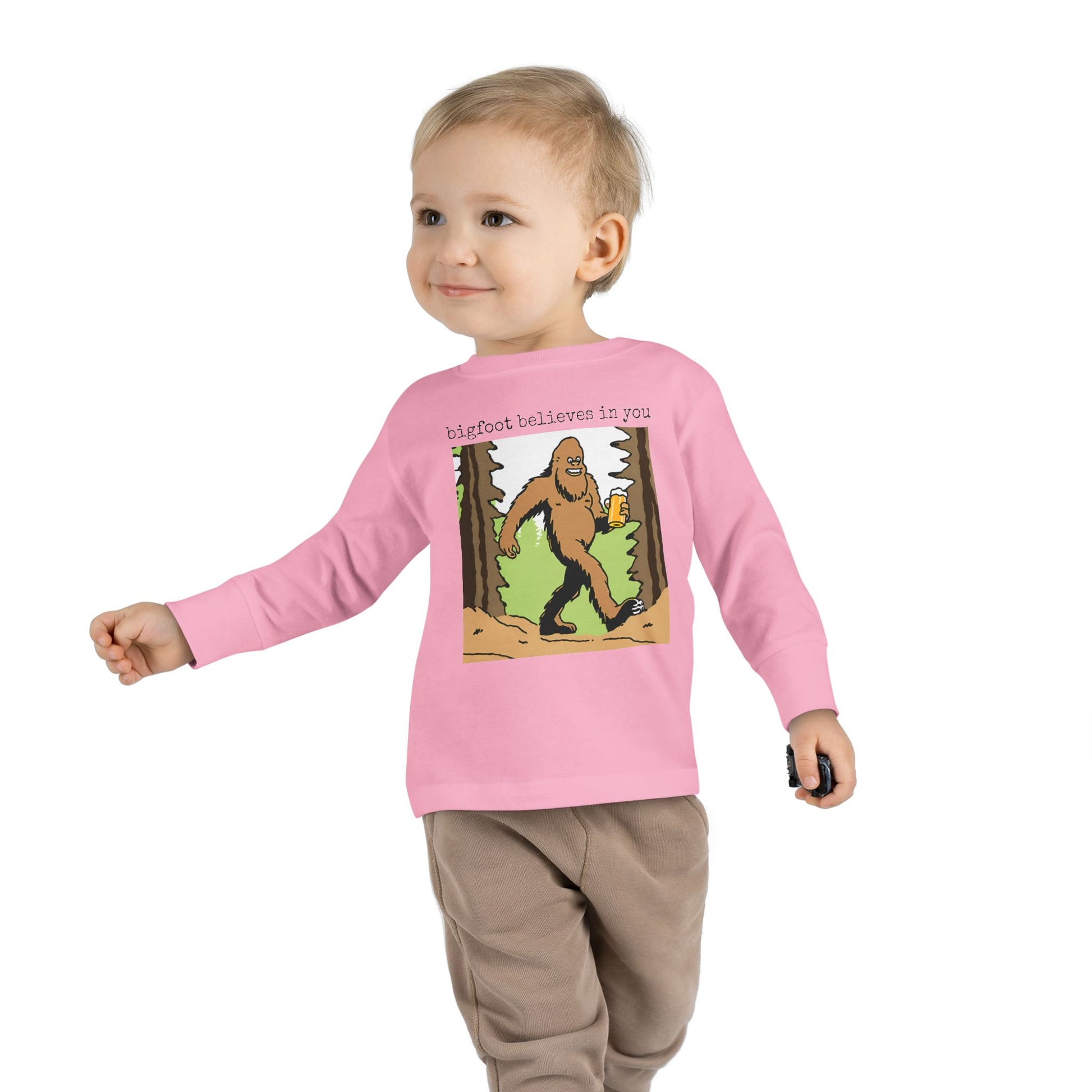 Toddler Tee - Bigfoot Believes in You - Graleske