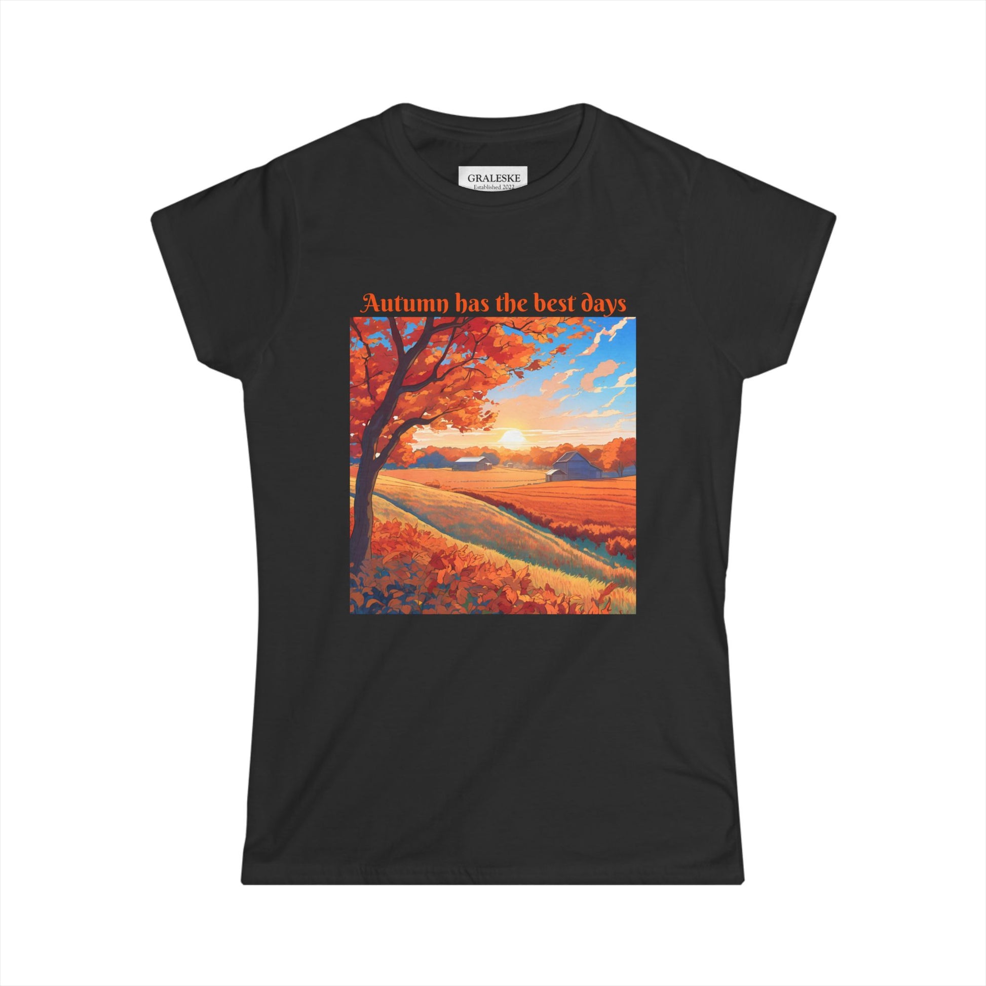 Autumn has the best days - 2024 #3 - Women's Softstyle Tee - Graleske