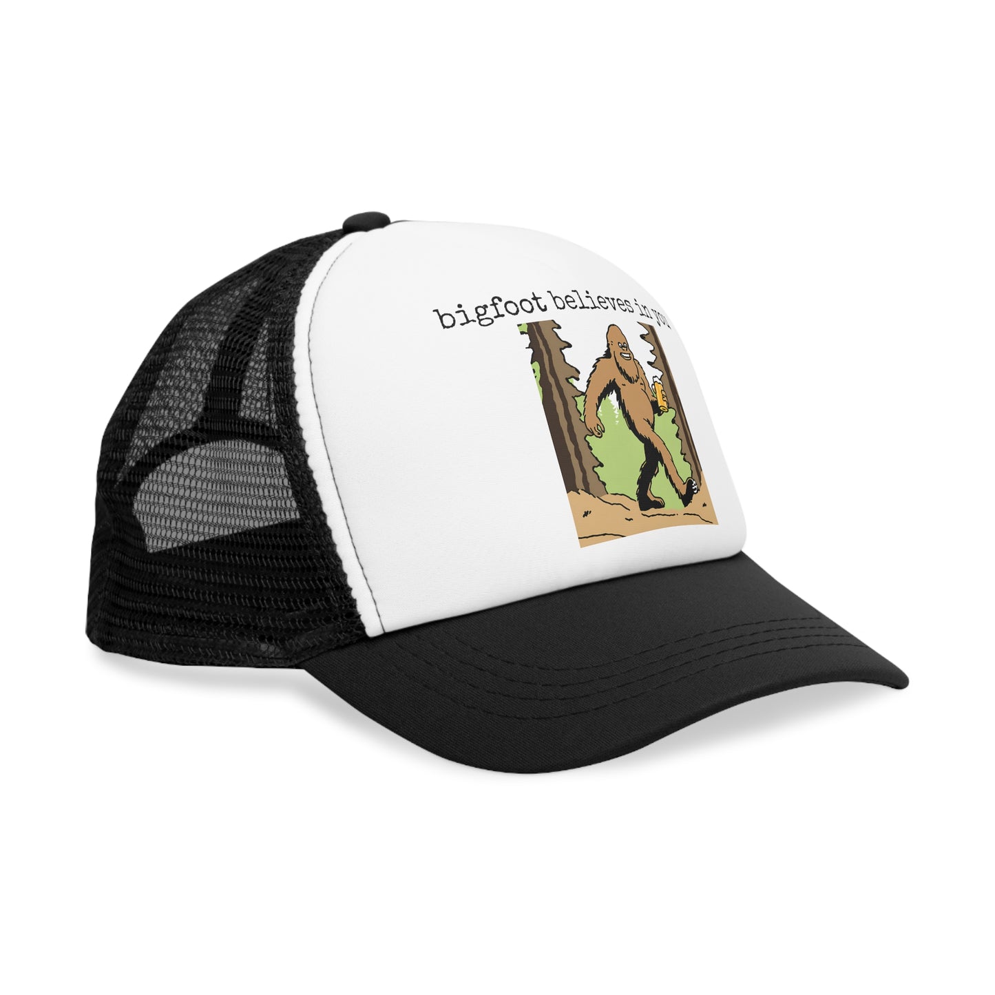 Mesh Cap - bigfoot believes in you - Graleske