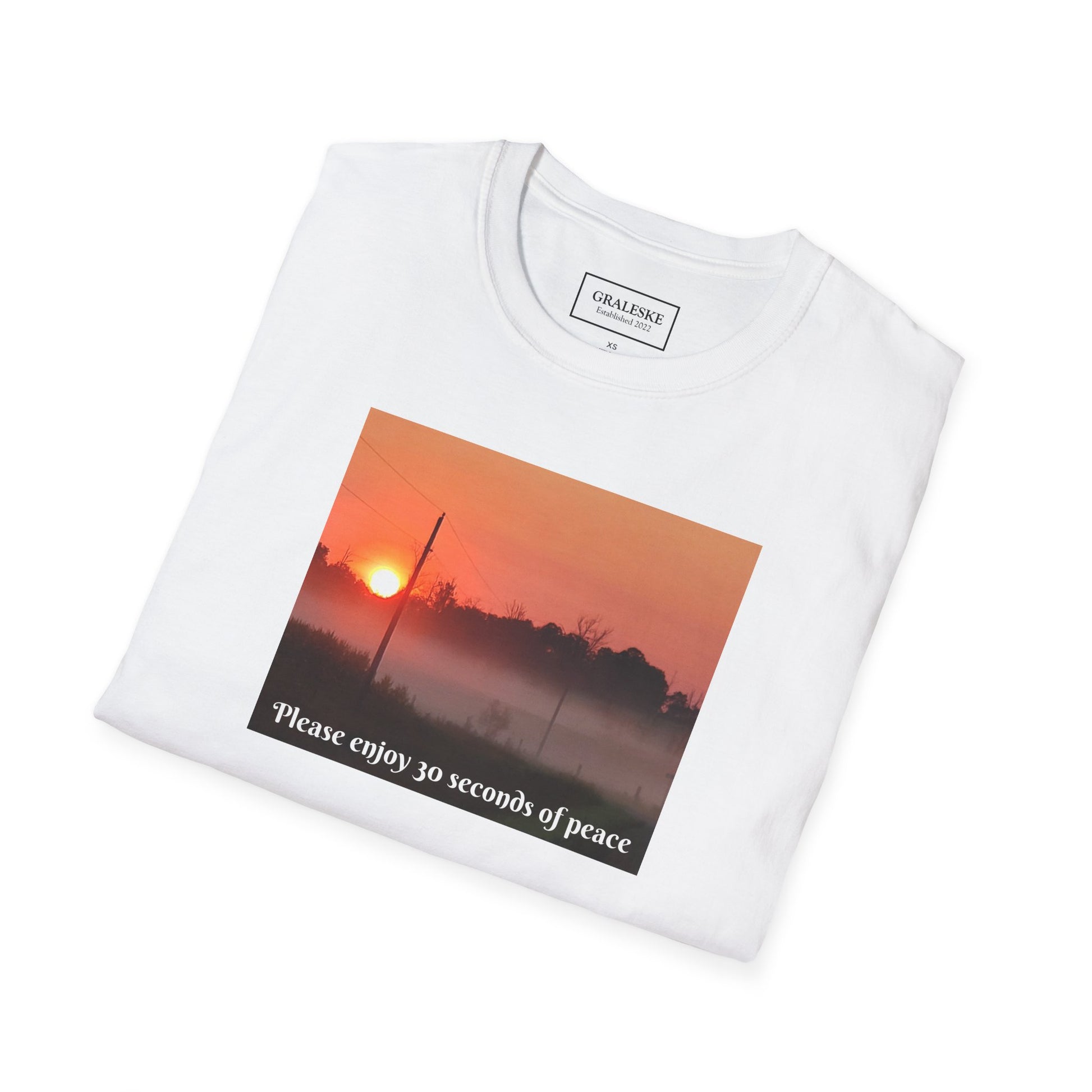 Photography Collection Unisex T-Shirt - 30 Seconds of Peace #3 - Graleske