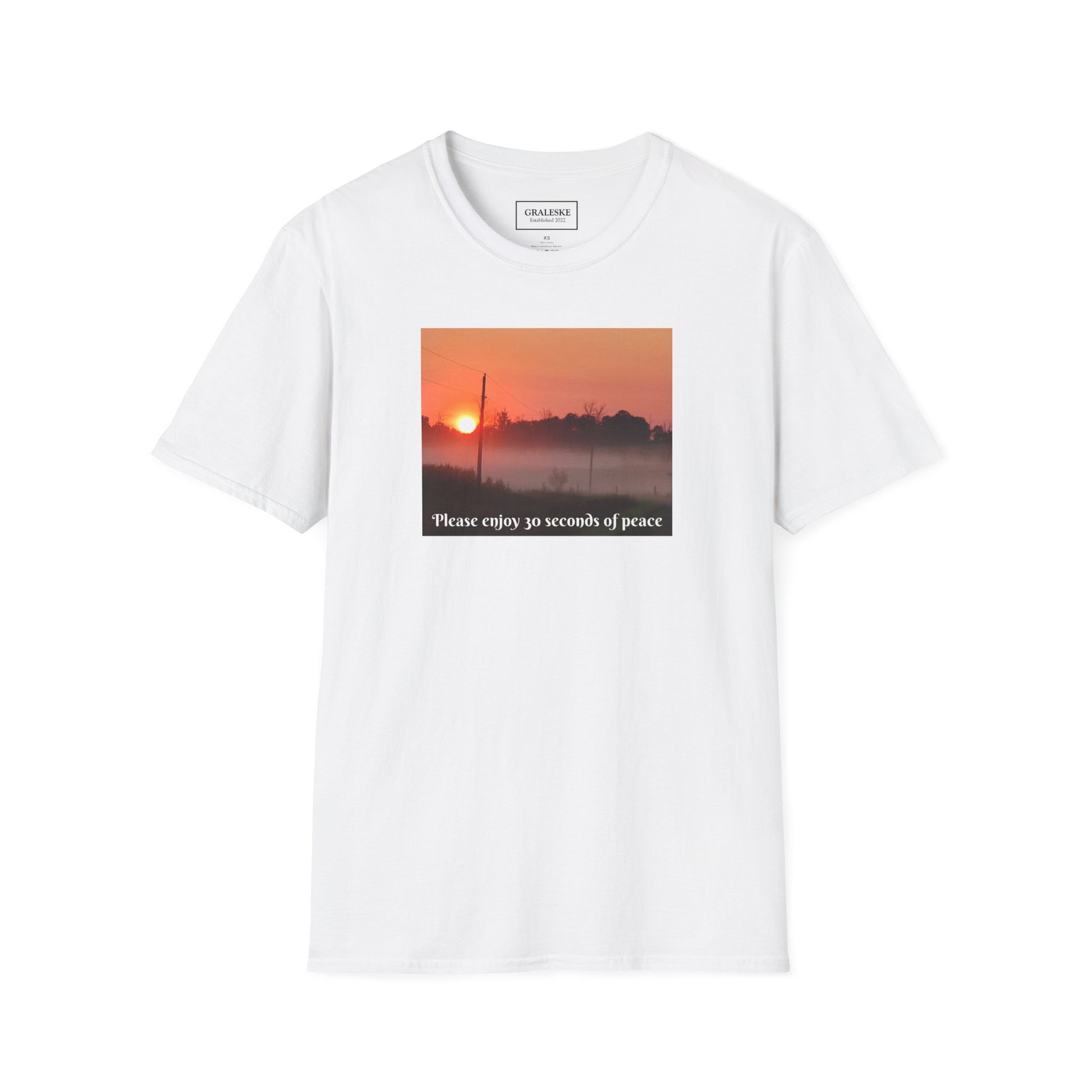 Photography Collection Unisex T-Shirt - 30 Seconds of Peace #3 - Graleske