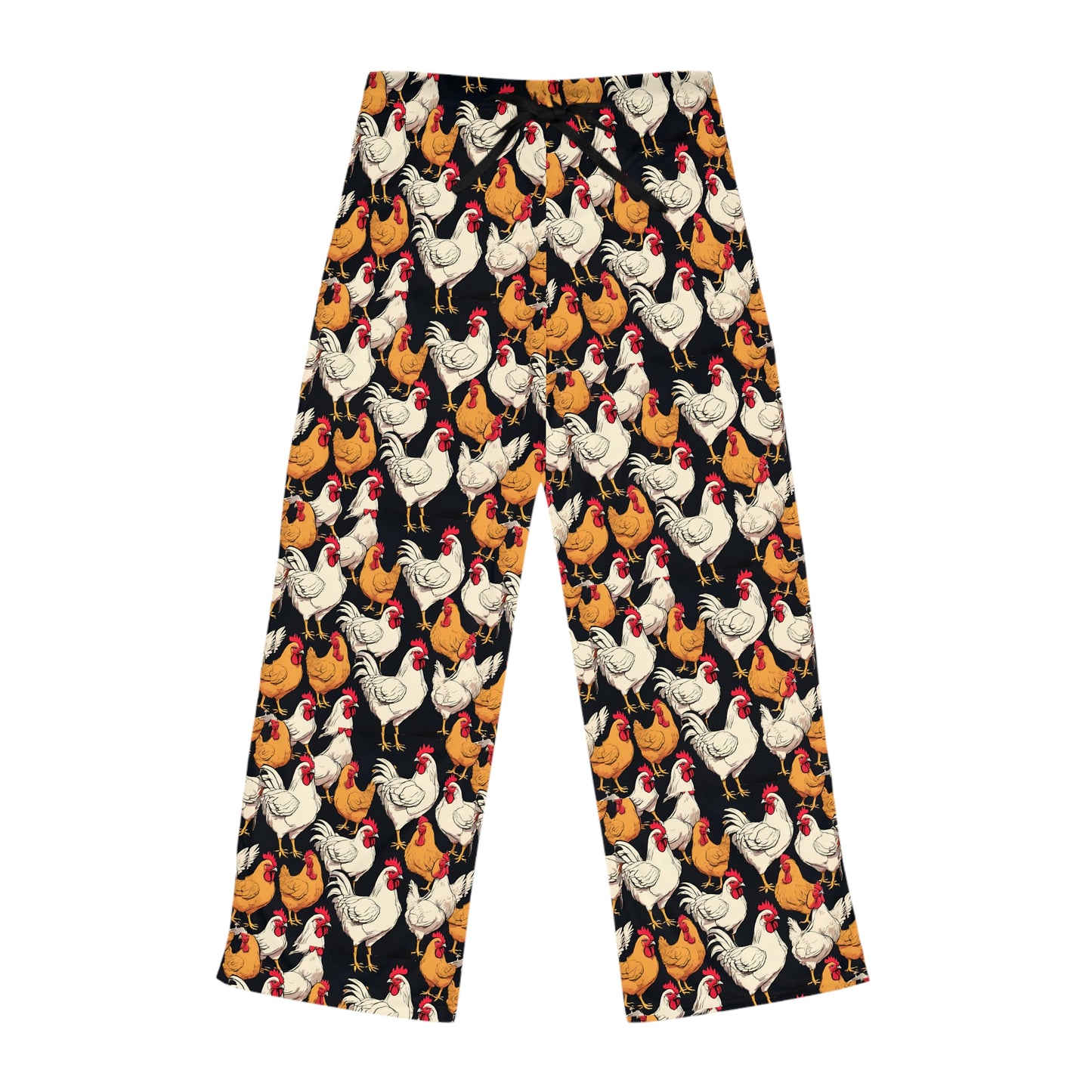 Chicken Print Pajama Pants for Women - Ideal for Chicken Lovers - Graleske