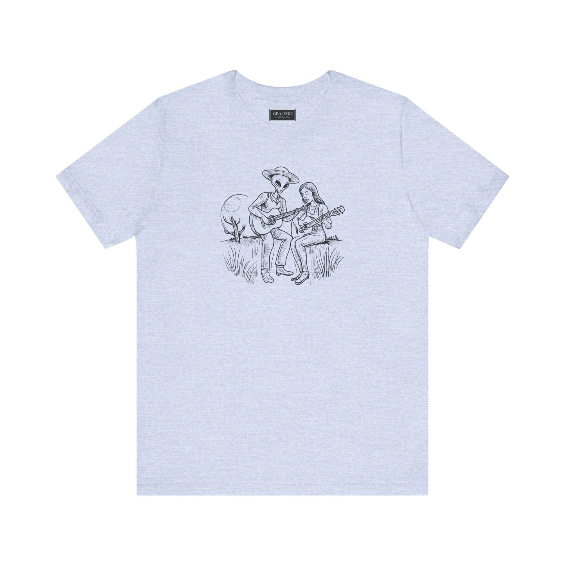 Aliens Visit Farm Tee Shirt - Graleske