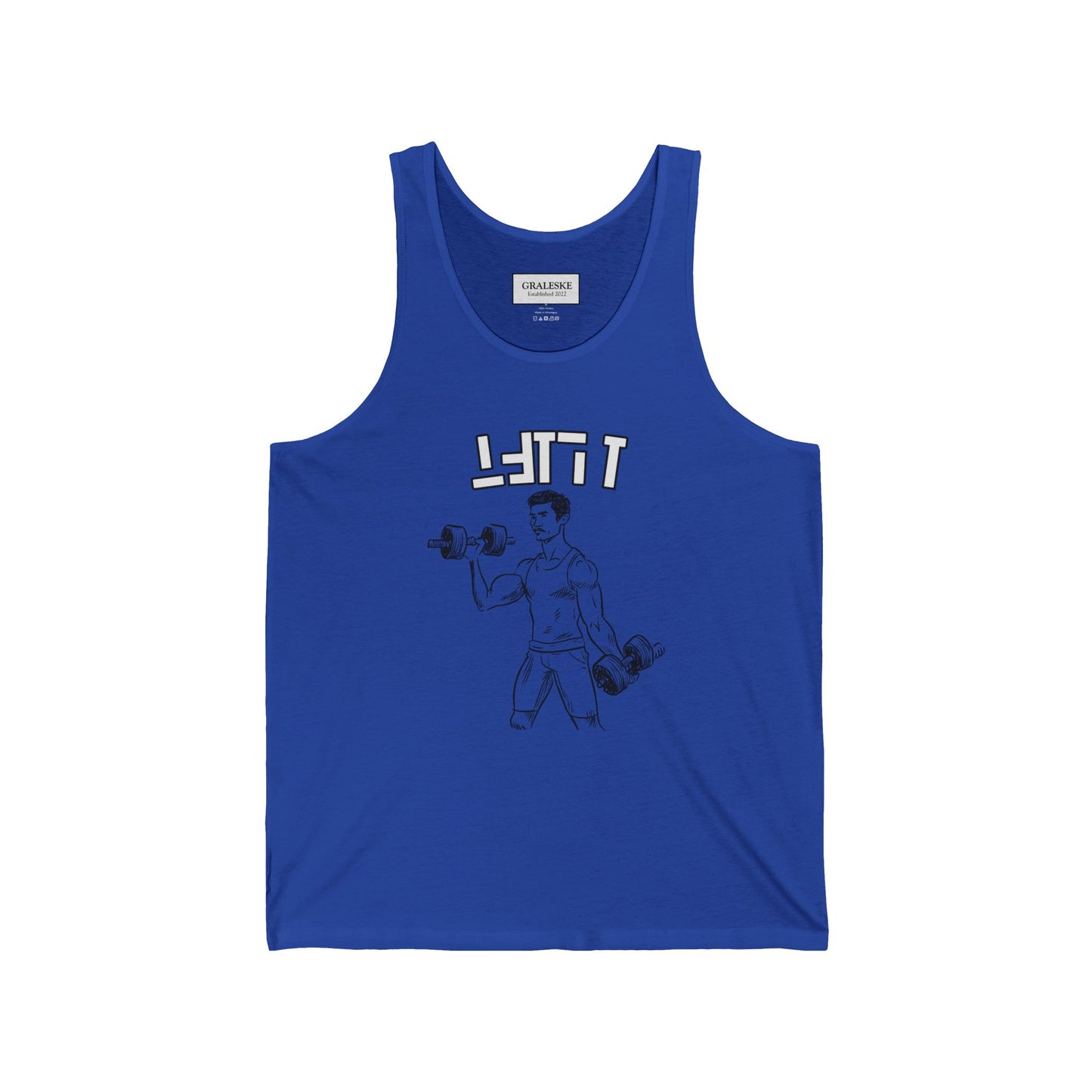 Muscle Tee Tank - 2024 #2 - I Lift Weight Lifting Tank - Graleske