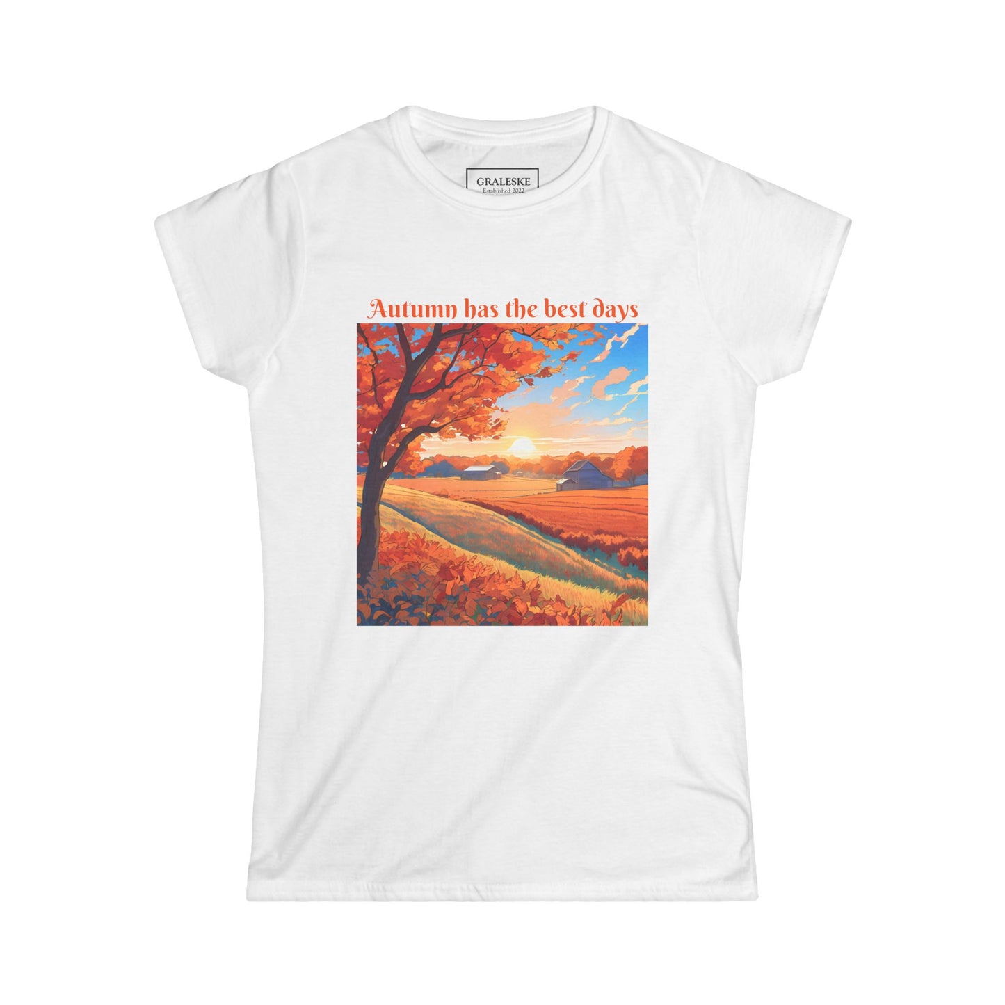 Autumn has the best days - 2024 #3 - Women's Softstyle Tee - Graleske